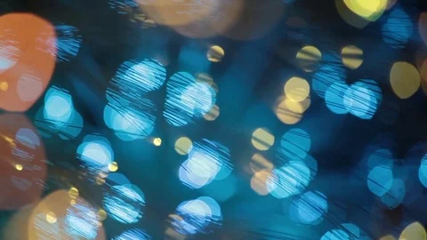 Abstract motion bokeh background Stock Footage 80897668