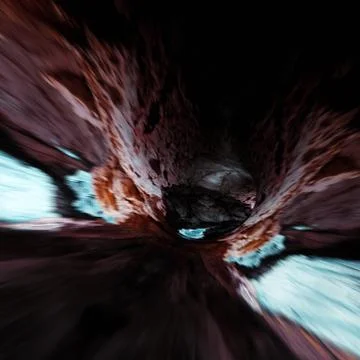 Abstract motion caves background Stock Photos