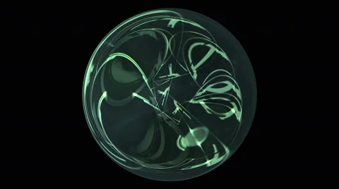 Abstract Motion Crystal Ball Lens  - 4K Resolution Ultra HD Stock Footage 42877933