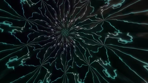 Abstract motion design with swirling patterns and vibrant Stock Footage 339867343