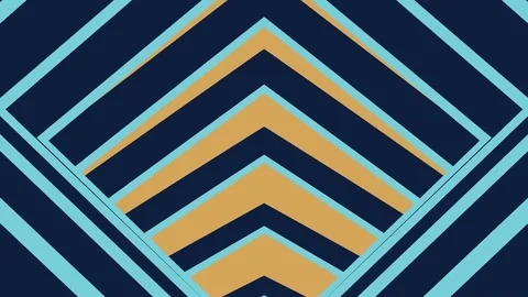 Abstract Motion Flat Shaded Tunnel, Arctic Ocena Dark Light Blue, Seamless Loop 库存影片 72682422