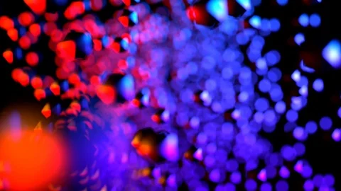 Abstract motion flying objects seamless loop background 動画素材 95100483