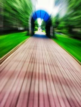 Abstract motion gate path road Stock Photos