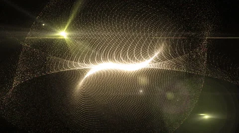 Abstract motion gold background. Vídeo Stock 62417912