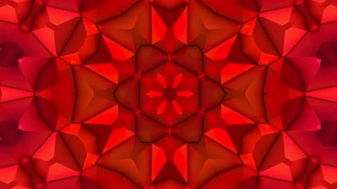 Abstract motion Gradient forming an ornament pattern in red color Stock Footage 246205735