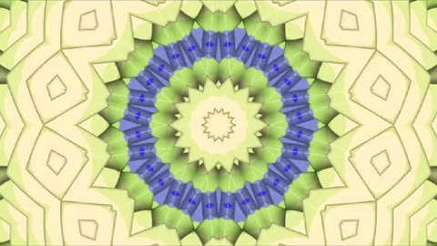 Abstract motion gradient shape pattern with purple blue green colors Stock Footage 246057434