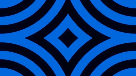 Abstract motion graphic background , black and blue symmetrical shapes Stock Footage 144434164
