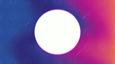 Abstract motion graphic with changing patterns and dynamic glowing frame fo.. Stock Footage 339272885