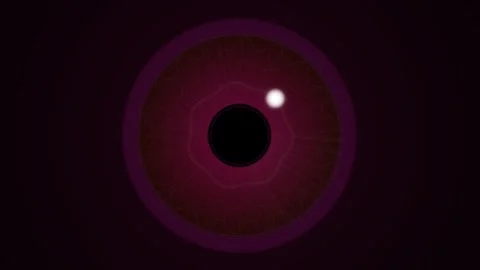 Abstract motion graphic of a circular pattern with moving light Stock Footage 337301666