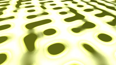 Abstract Motion Graphic Evolving Blob Pattern Animation Stock Footage 301158925