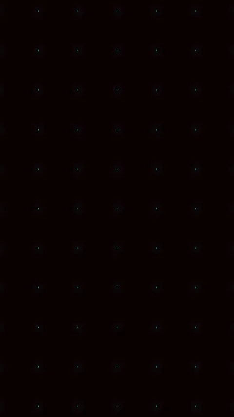 Abstract motion graphic featuring grid of pulsating teal dots against dark .. Stock Footage 339215290