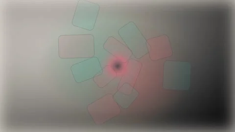 Abstract Motion Graphic of Glowing Core and Floating Particles Stock Footage 340596533