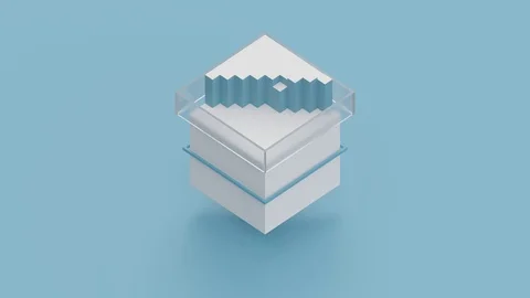 Abstract Motion Graphic. Modern Design Background. Loading Bar Elements Stock Footage 115931959
