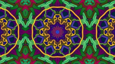 .Abstract motion graphic pattern multicolored background. Stock Footage 110806865