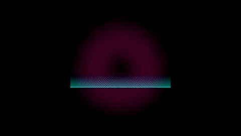 Abstract motion graphic with scanning light bar and pattern 스톡 동영상 346470459