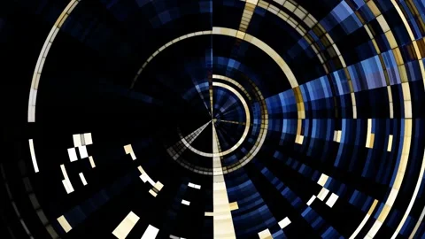 Abstract Motion Graphic Video | Dynamic Rotating Geometric Patterns Stock Footage 295571233