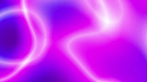 Abstract Motion Graphics 4k Animation loop, Neon Wavy Moving Purple-Blue Plasma Stock-Footage 263784803