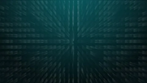 Abstract motion graphics accelerate glowing speed light streaks down dark t.. Stock Footage 340998545