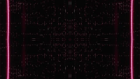 Abstract motion graphics and animated background with white and black figures. T Stock Footage 247033693