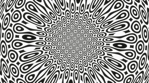 Abstract motion graphics and animated background with white and black figures. T Stock Footage 248604734