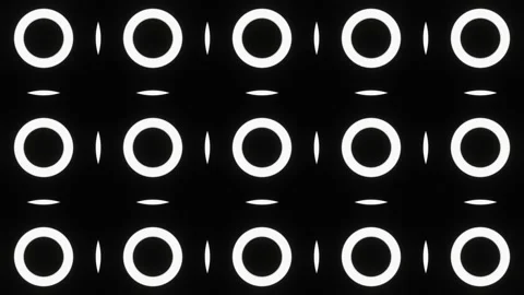 Abstract motion graphics and animated background with white and black figures. T Stock Footage 248604813