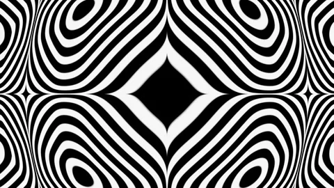 Abstract motion graphics and animated background with white and black figures. T Stock Footage 248604842