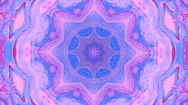 Abstract Motion Graphics Background. Hypnotic Mandala For Meditation Stock Footage