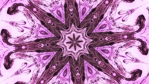 Abstract motion graphics background. Hypnotic mandala for meditation Stock Footage 97158210