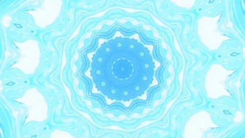 Abstract motion graphics background. Hypnotic mandala for meditation Stock Footage 102541450
