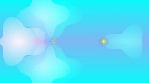 Abstract Motion Graphics with Blue Background. 스톡 동영상 329927431
