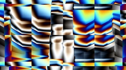 Abstract motion graphics. Fractal animation. Stock-Footage 138599092