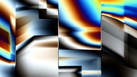 Abstract motion graphics. Fractal animation. Stock-Footage 140820005