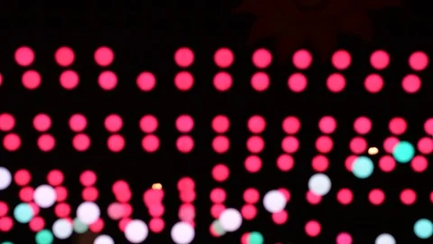 Abstract motion graphics with light balls Stock-Footage 92218313