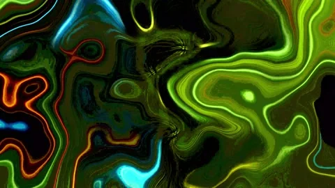 Abstract motion graphics.  Patterns of  kaleidoscopes. Endless cycle Video stock 138044544