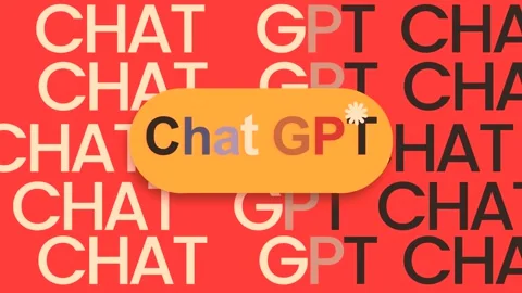 Abstract Motion Graphics Technology Background ChatGPT Stock Footage 246043639