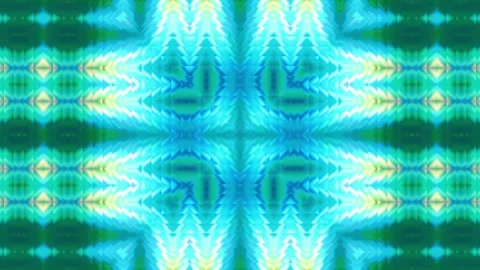 Abstract motion kaleidoscope VJ loop background Stock Footage 340073342