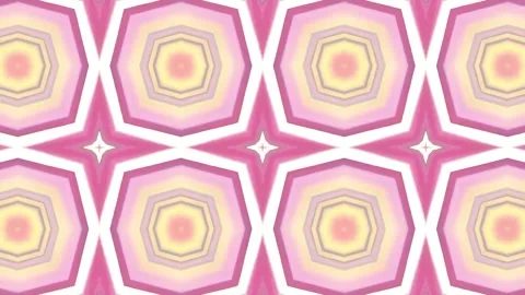 Abstract motion kaleidoscope VJ loop background Stock Footage 340073343