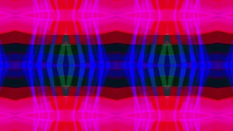Abstract motion kaleidoscope VJ loop background Stock Footage 340073353