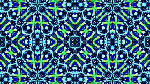Abstract motion kaleidoscope VJ loop background Stock Footage 340073572