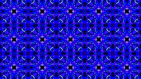 Abstract motion kaleidoscope VJ loop background Stock Footage 340073574