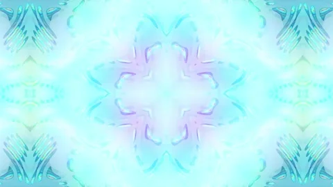 Abstract motion kaleidoscope VJ loop background Stock Footage 340073596