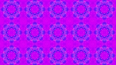 Abstract motion kaleidoscope VJ loop background Stock Footage 340073634