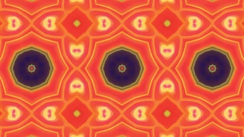 Abstract motion kaleidoscope VJ loop background Stock Footage 340073649