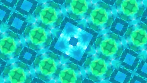 Abstract motion kaleidoscope VJ loop background Stock Footage 340073748