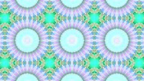Abstract motion kaleidoscope VJ loop background Stock Footage 340075271