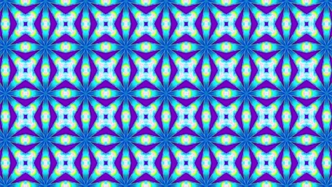 Abstract motion kaleidoscope VJ loop background Stock Footage 340075290