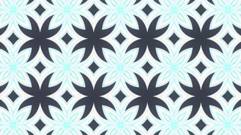 Abstract motion kaleidoscope VJ loop background Stock Footage 340075355