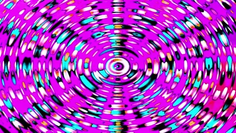 Abstract motion kaleidoscope VJ loop background Stock Footage 340075409