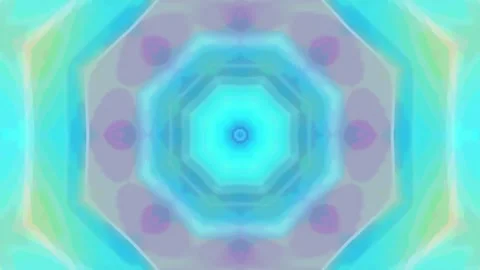 Abstract motion kaleidoscope VJ loop background Stock Footage 340075438