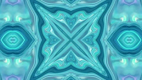 Abstract motion kaleidoscope VJ loop background Stock Footage 340075450